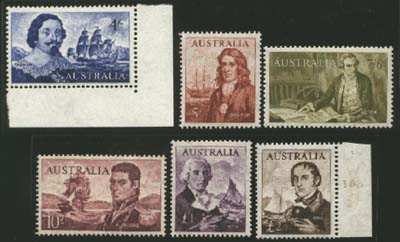 Australia 1963 Navigators to £2 VF/M