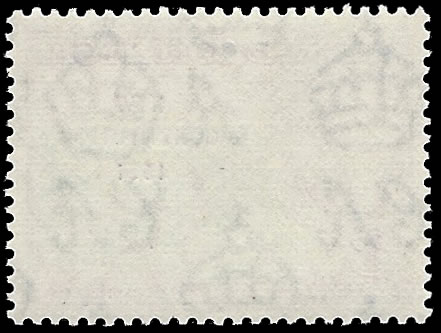 Dominica 1951 KGVI 3c "C" of "CA" Missing from Watermark
