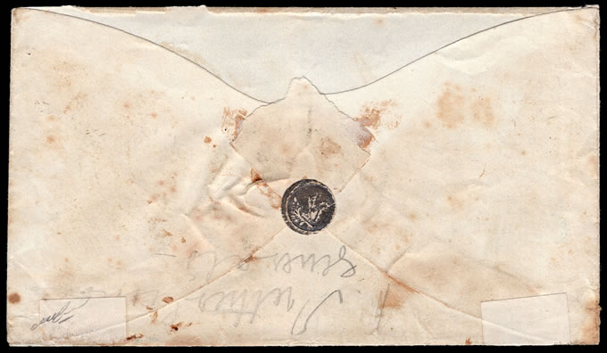 Mauritius 1853 Packet Letter Prepaid via Cape to London