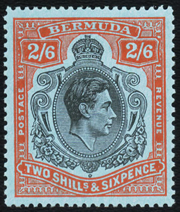 Bermuda 1938-53 KGVI 2/6