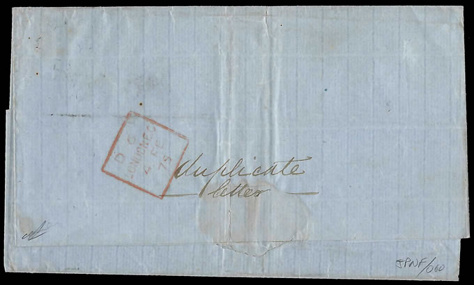 Natal 1875 Charming Donald Currie Line Letter per "Florence"
