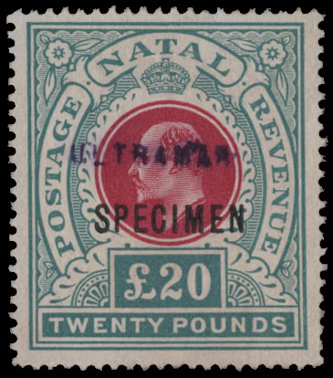Natal 1902 KEVII £20 Portuguese Colonial Specimen, Rarity
