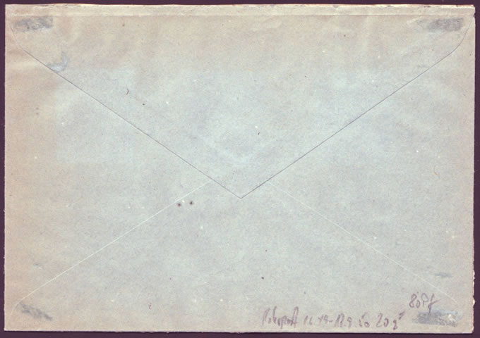 Germany 1950 Berlin "Rohrpost" Letter
